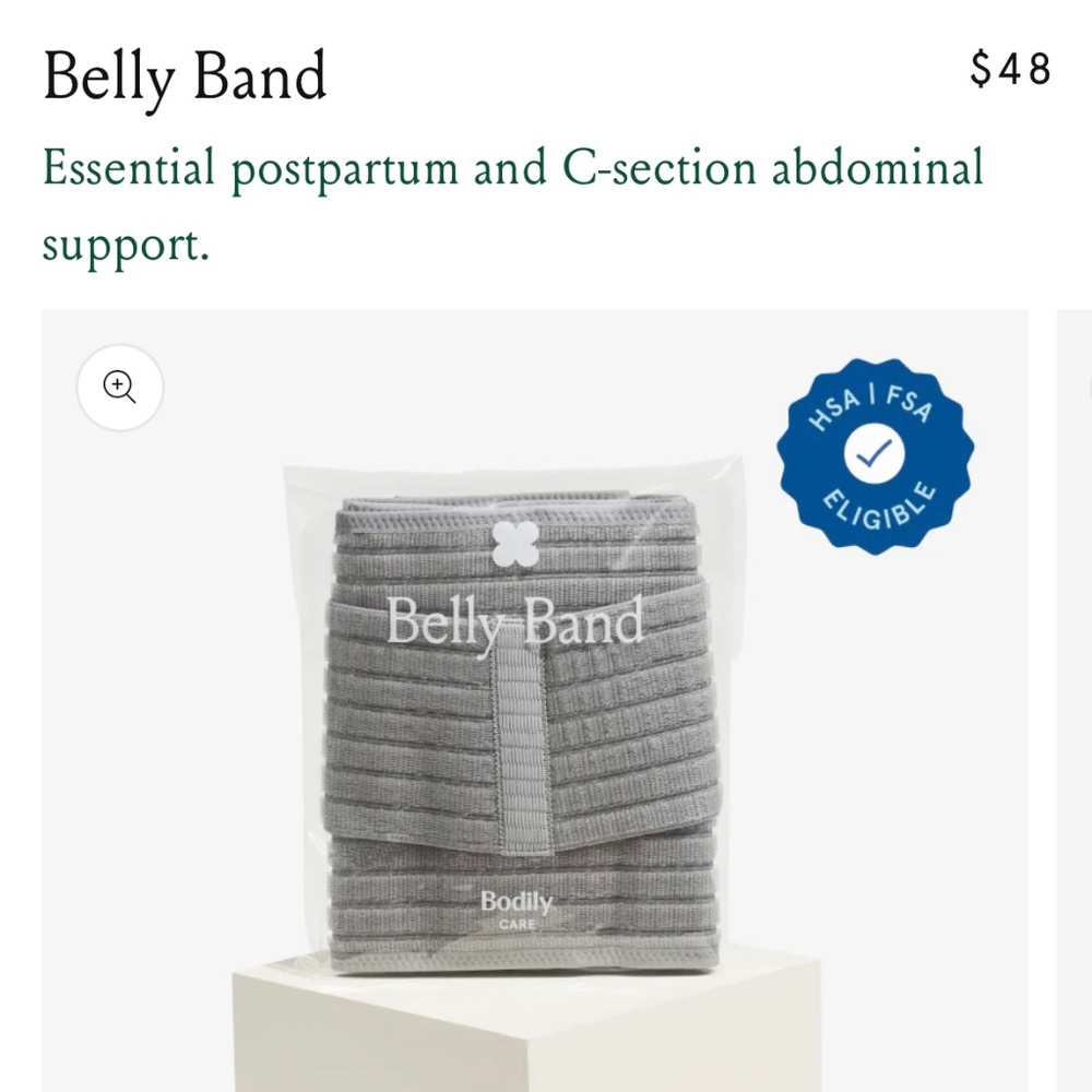 Bodily Belly Band - Essential postpartum and C-section abdominal support
